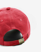 Kırmızı Soluk Efektli Şapka