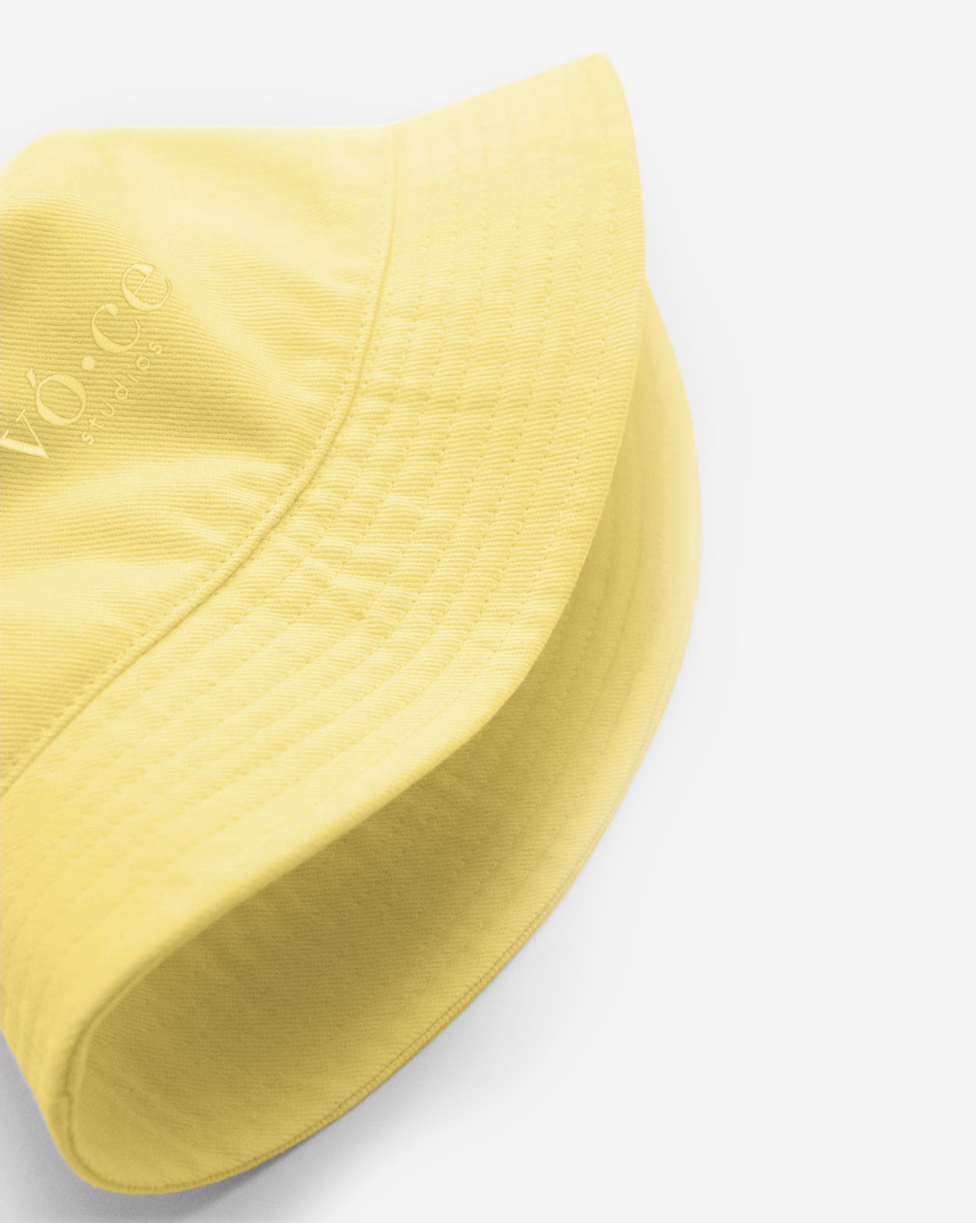 Soft Sarı Bucket Şapka
