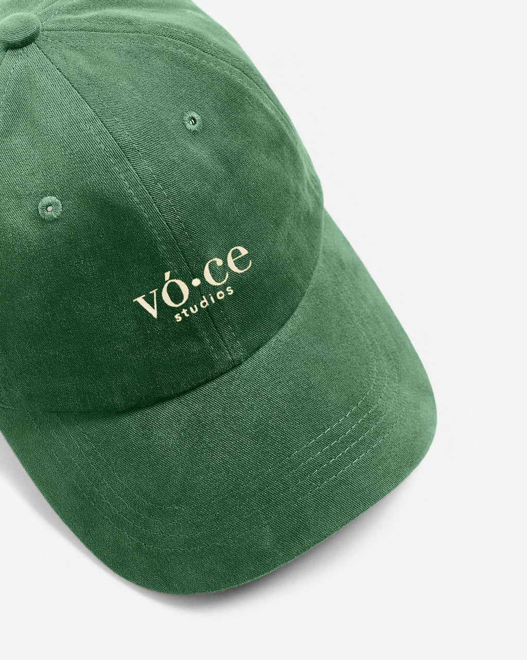 Yeşil Soluk Efektli Şapka