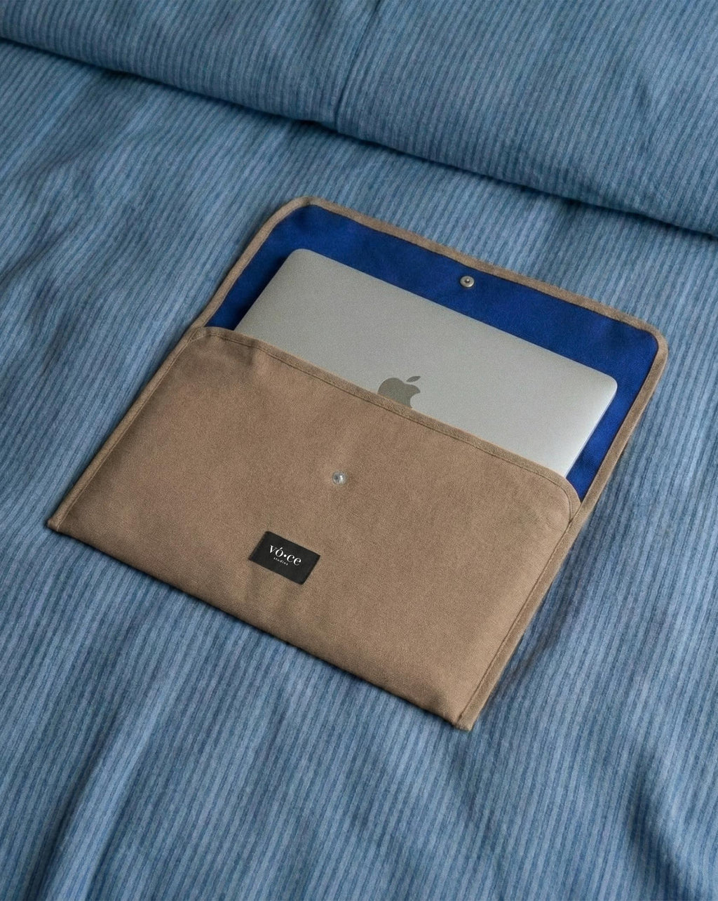 Beige Kanvas Laptop Case