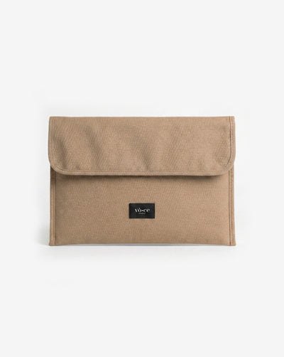 Beige Kanvas Laptop Case