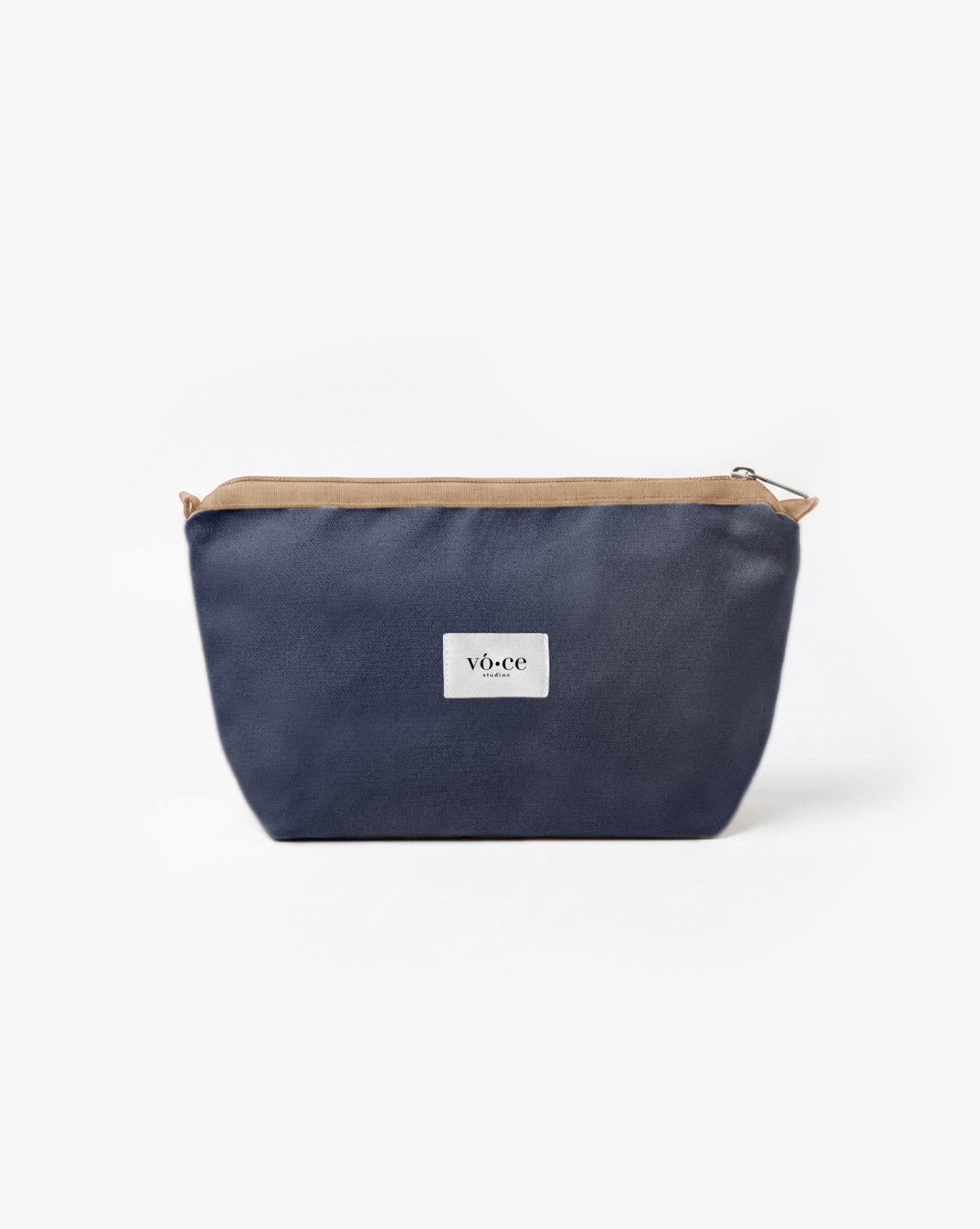Blue Denim Makyaj Çantası
