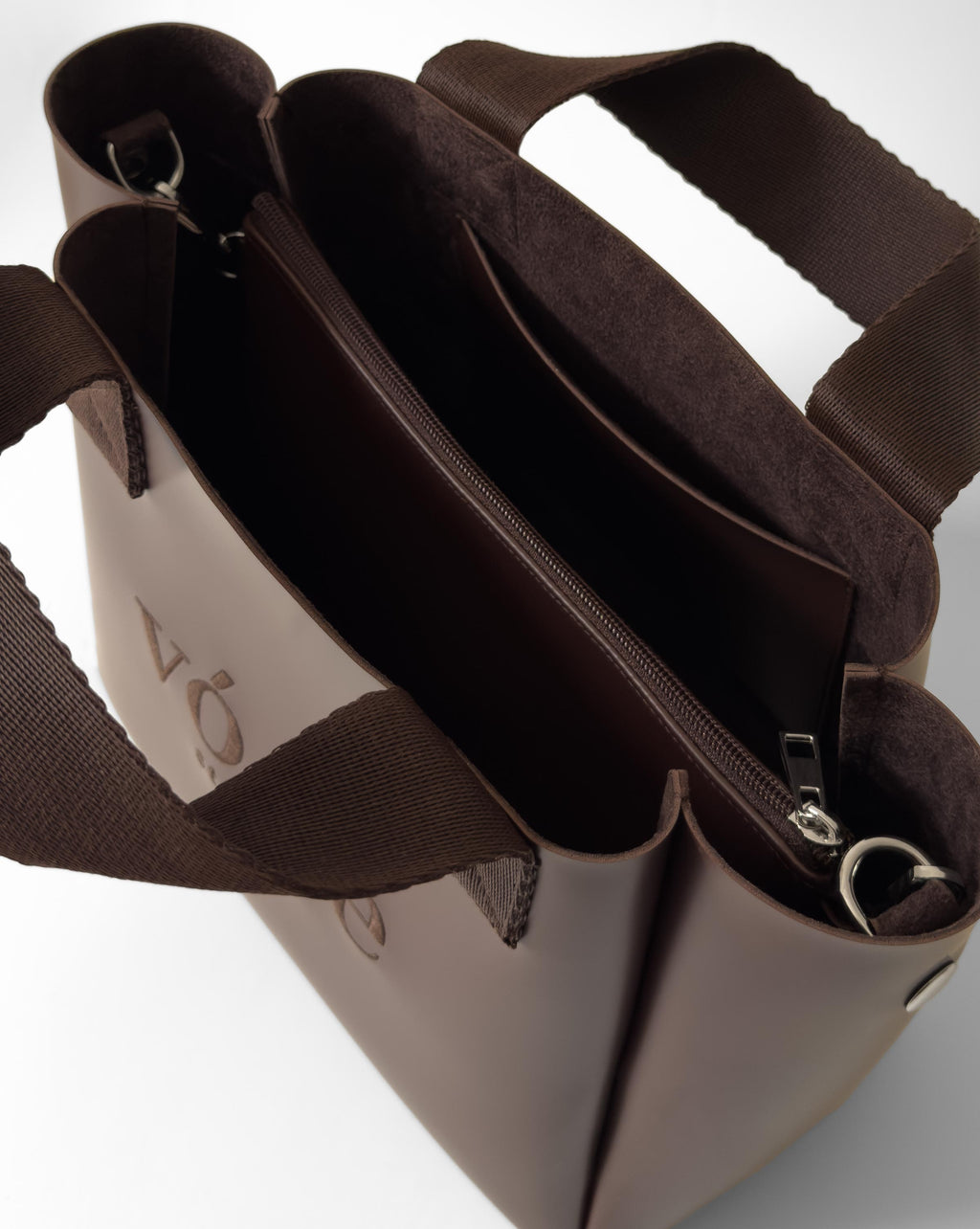 Brown Deri Tote Bag