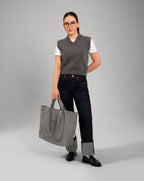 Colorpop Dark Grey Kanvas Bag