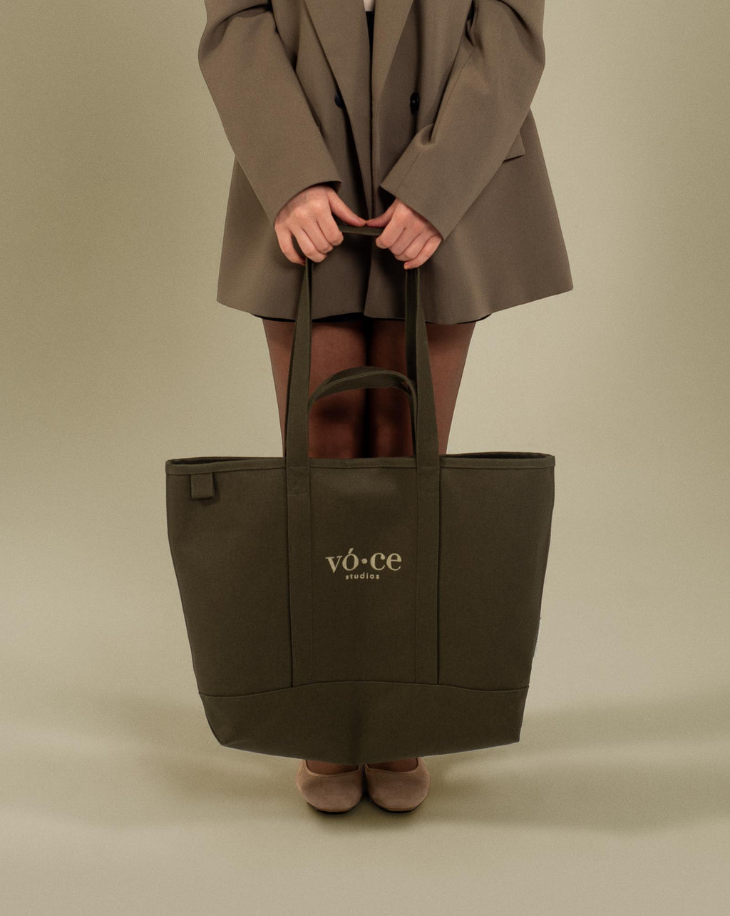 Colorpop Khaki Breeze Kanvas Bag