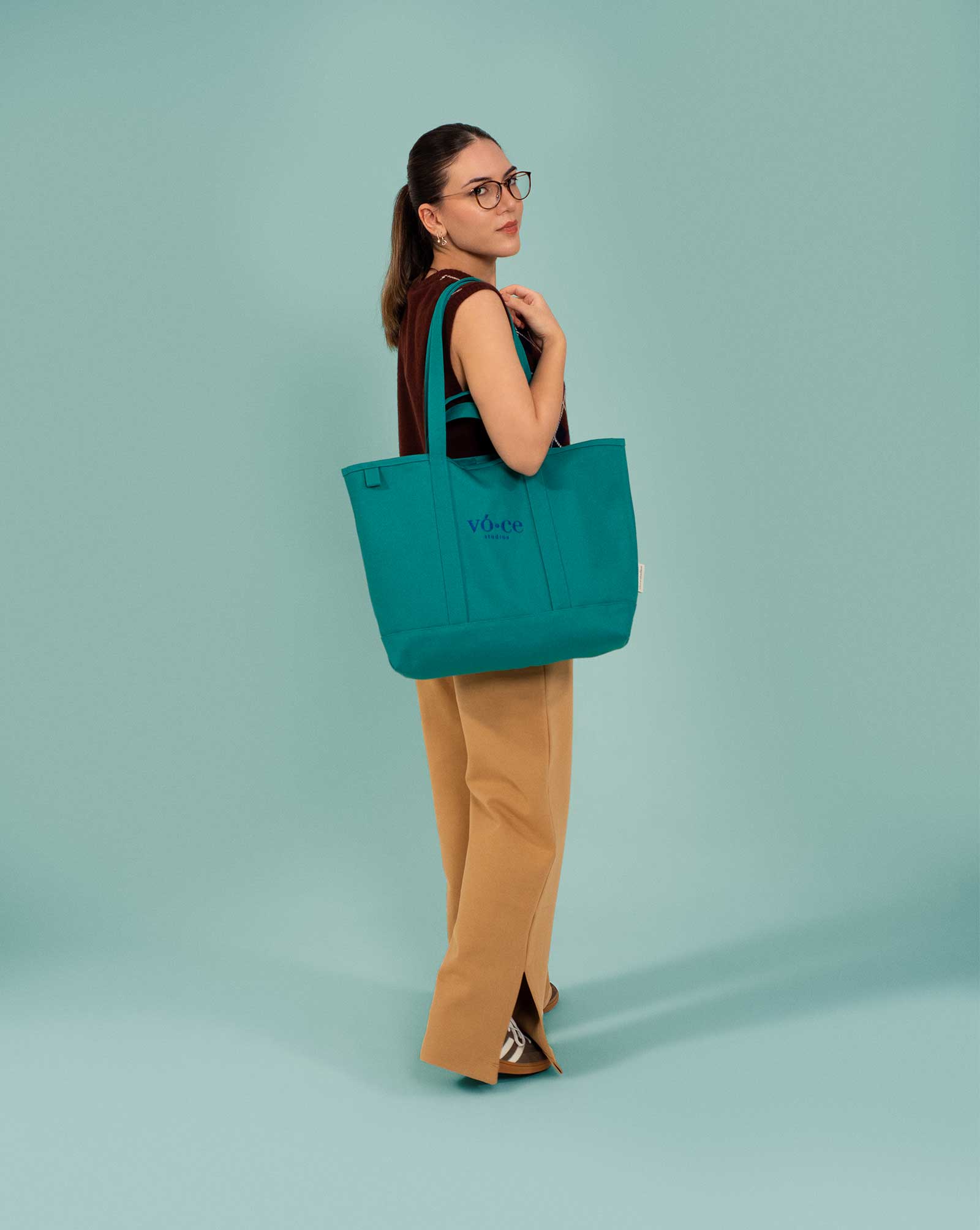 Colorpop Mint Ocean Kanvas Bag