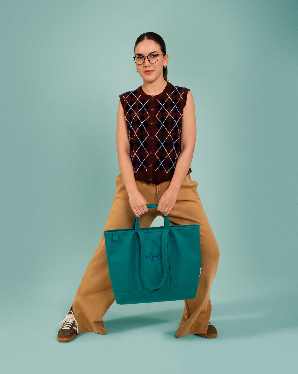 Colorpop Mint Ocean Kanvas Bag