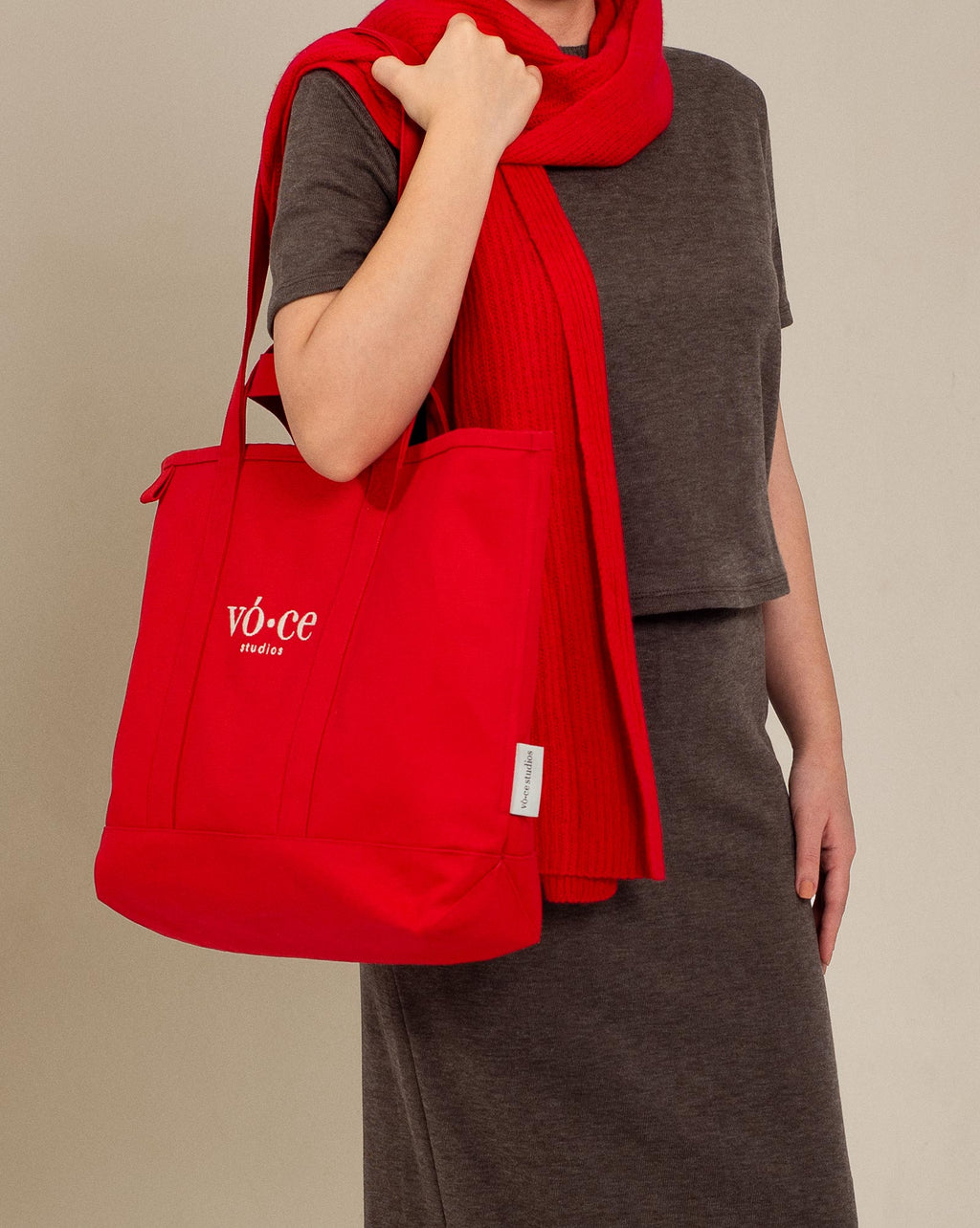 Colorpop Red Blush Kanvas Bag
