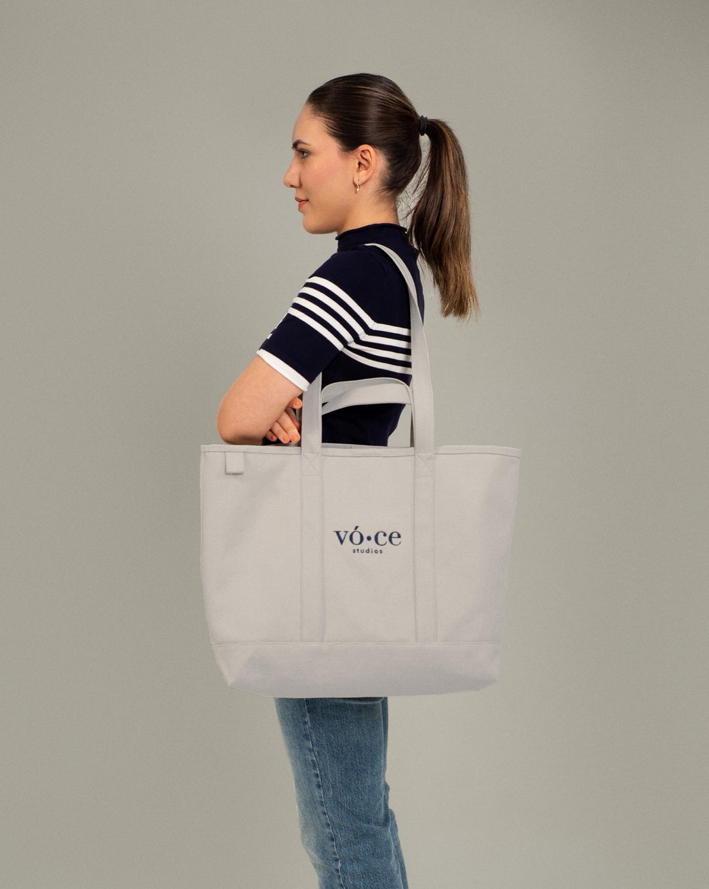 Colorpop Stone Grey Kanvas Bag