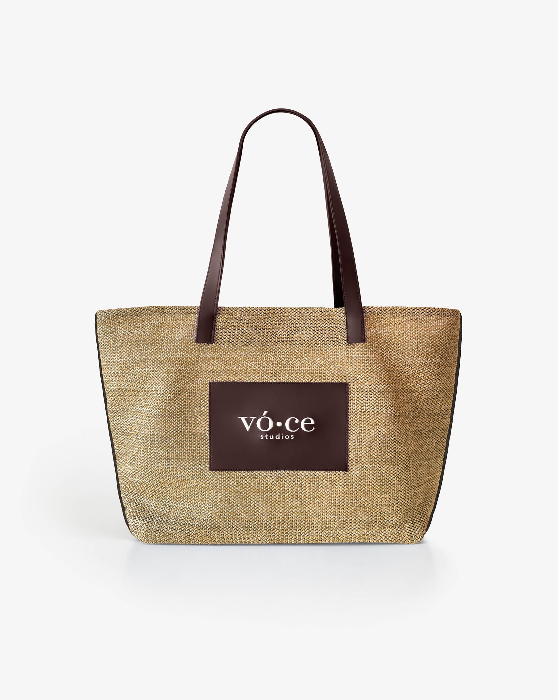 Hasır Çanta – Amber Yellow