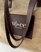 Hasır Çanta – Amber Yellow