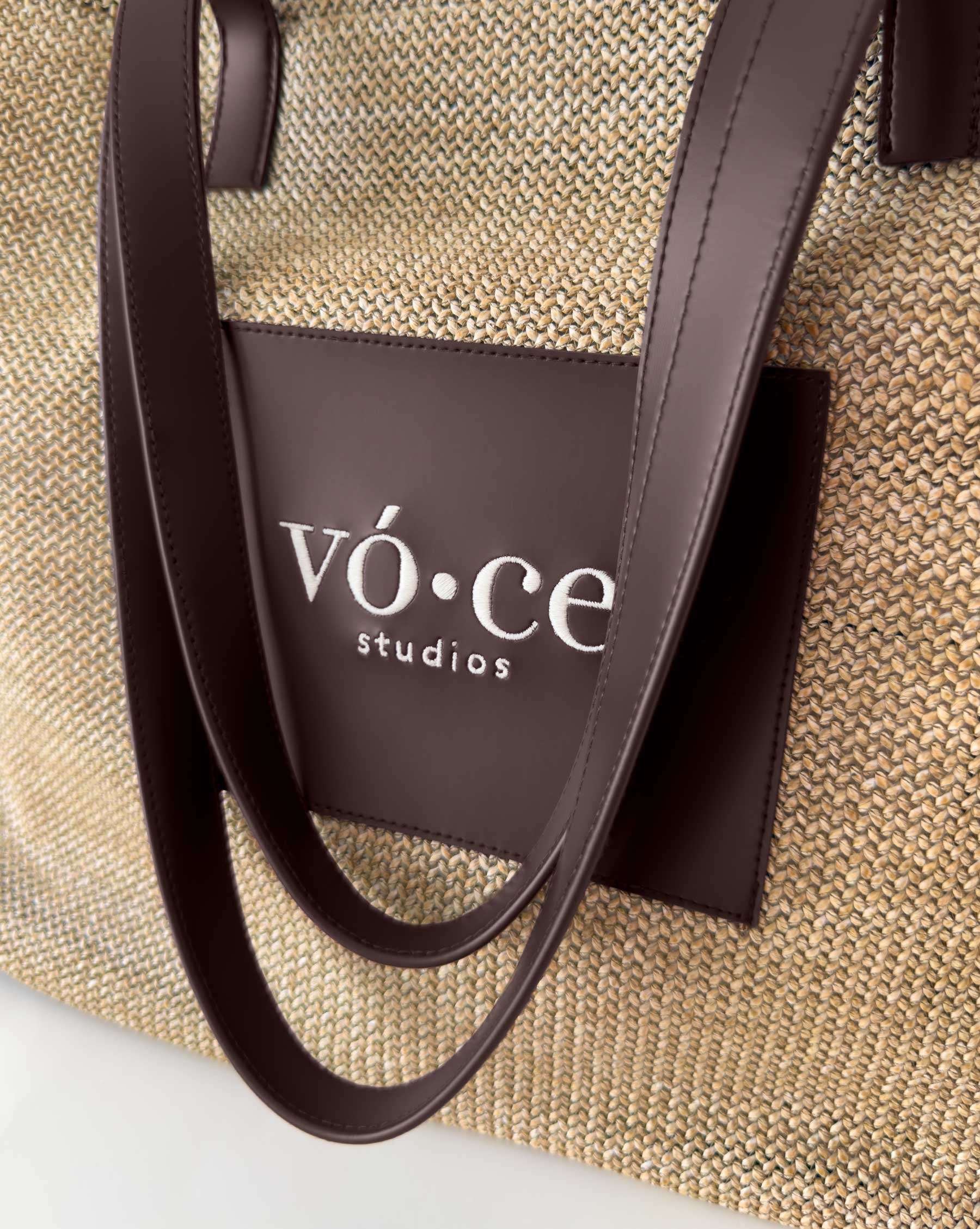 Hasır Çanta – Amber Yellow