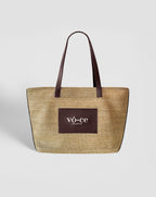 Hasır Çanta – Amber Yellow