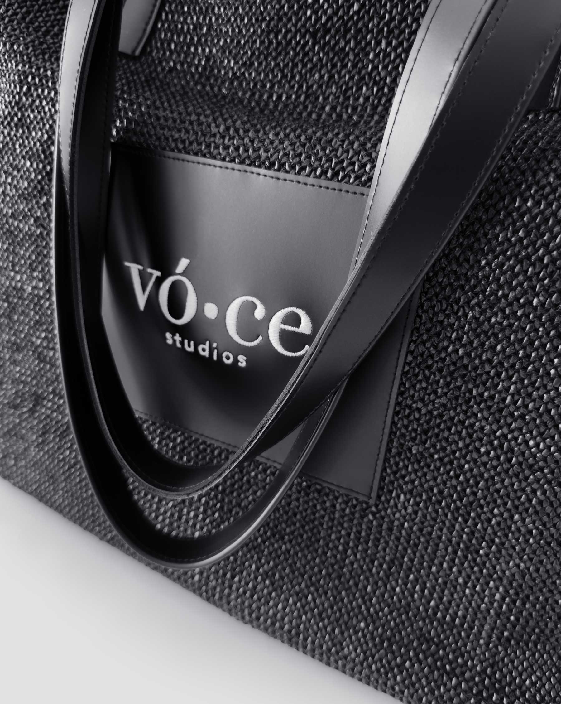 Hasır Çanta – Black