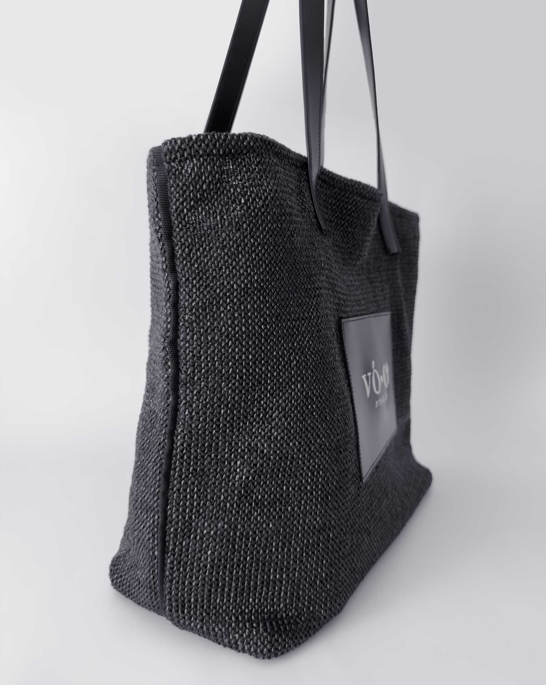 Hasır Çanta – Black