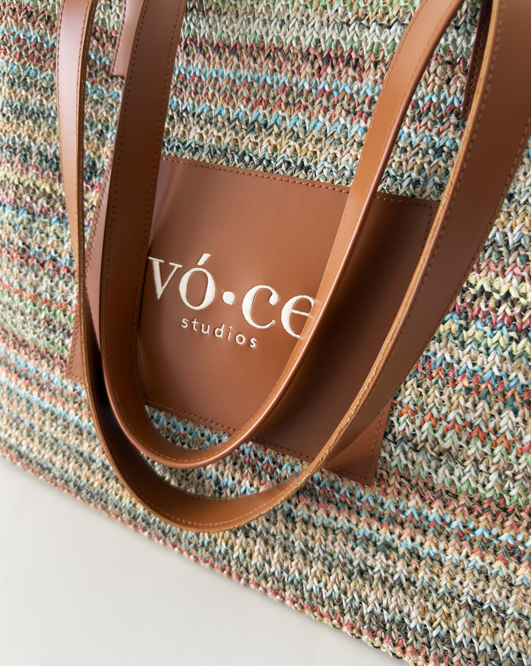 Hasır Çanta – Colorful