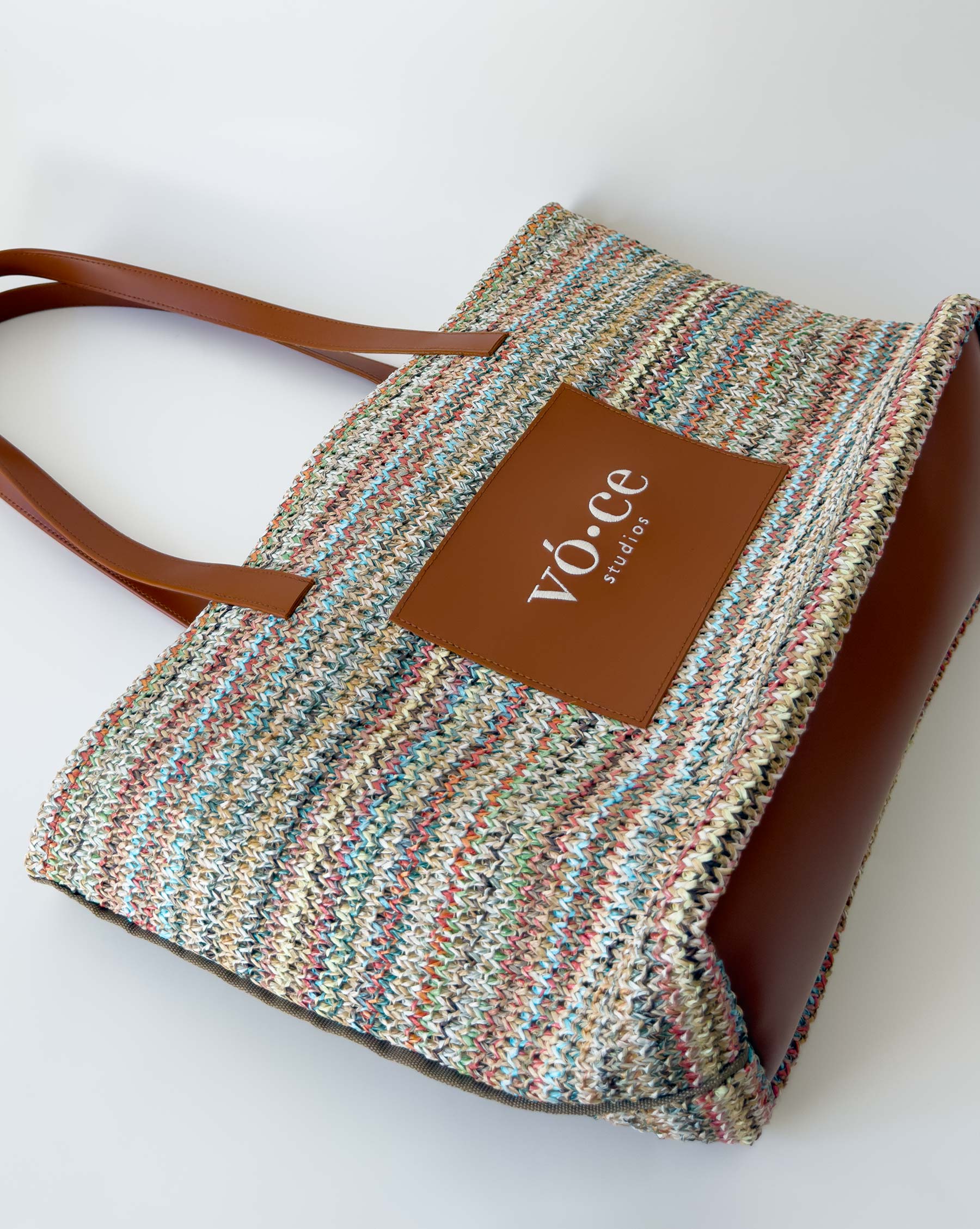 Hasır Çanta – Colorful