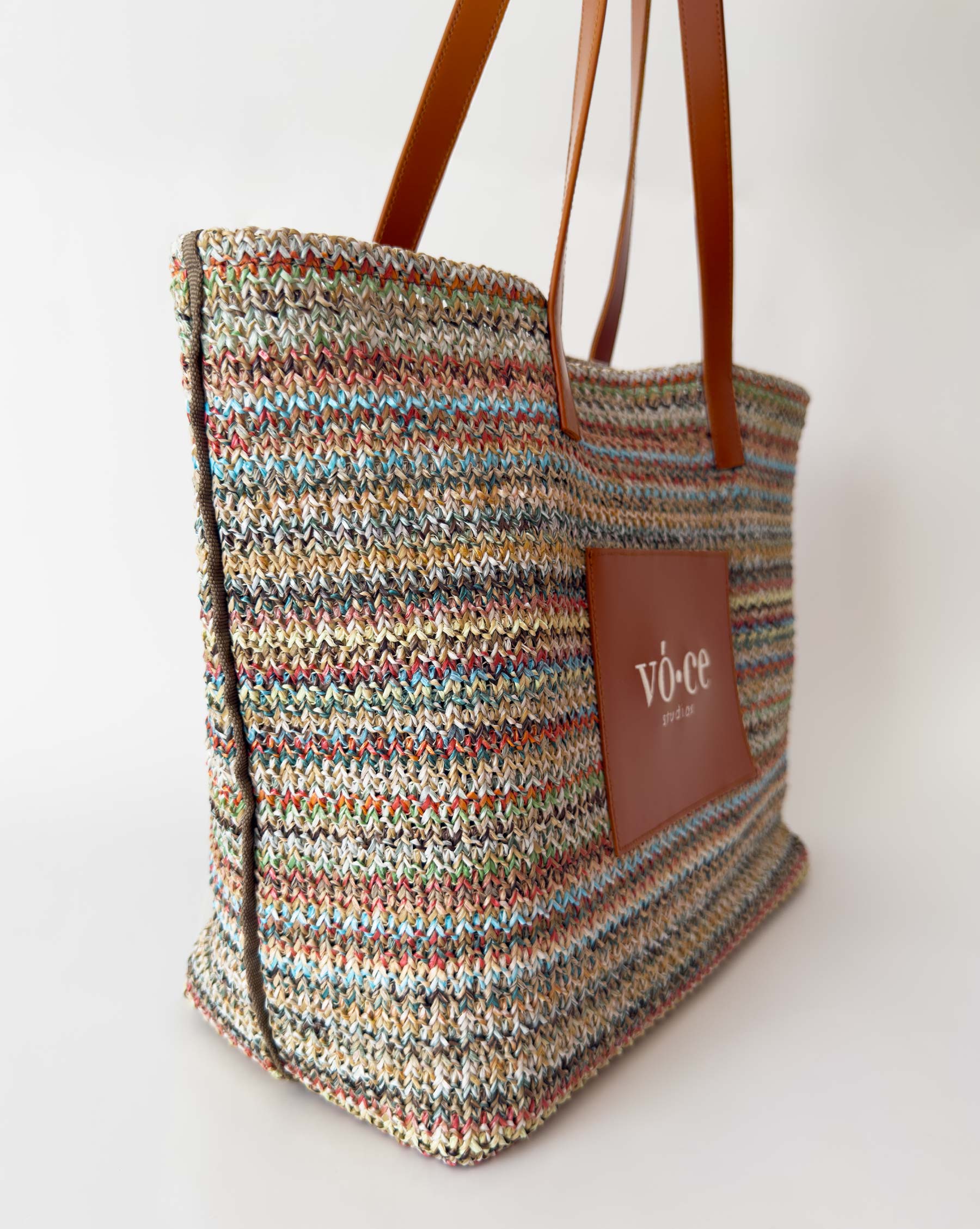 Hasır Çanta – Colorful