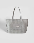 Hasır Çanta – Cool Grey