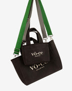 Kanvas Black Medium Bag