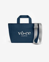 Kanvas Blue Denim Medium Bag