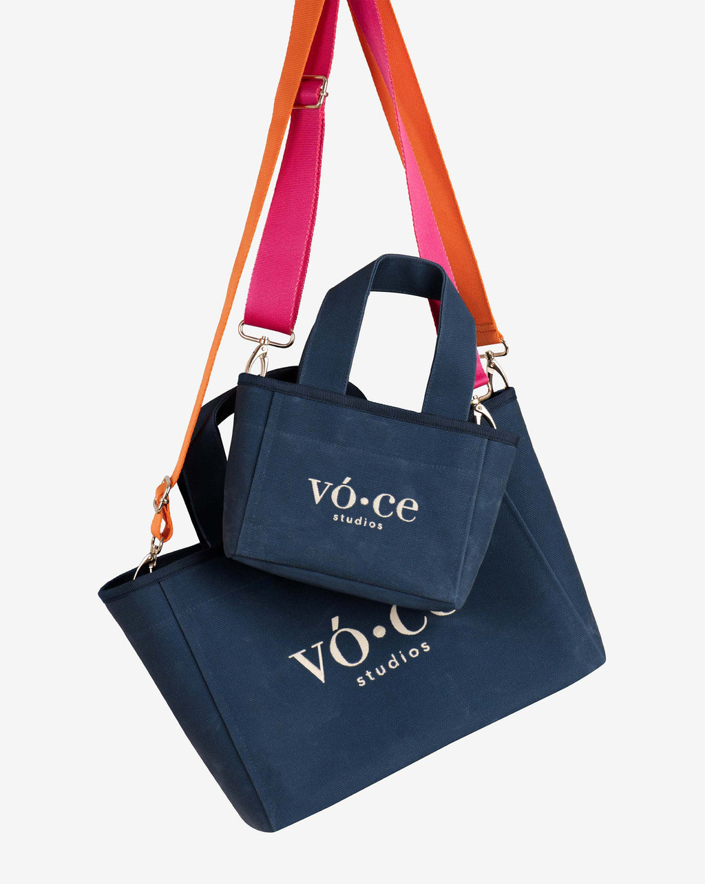 Kanvas Blue Denim Medium Bag