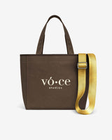 Kanvas Brown Large Bag