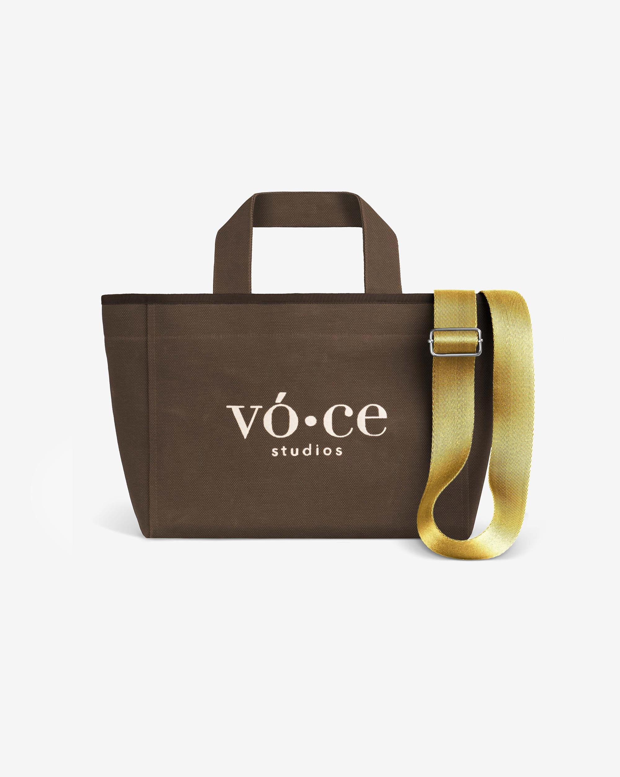 Kanvas Brown Medium Bag