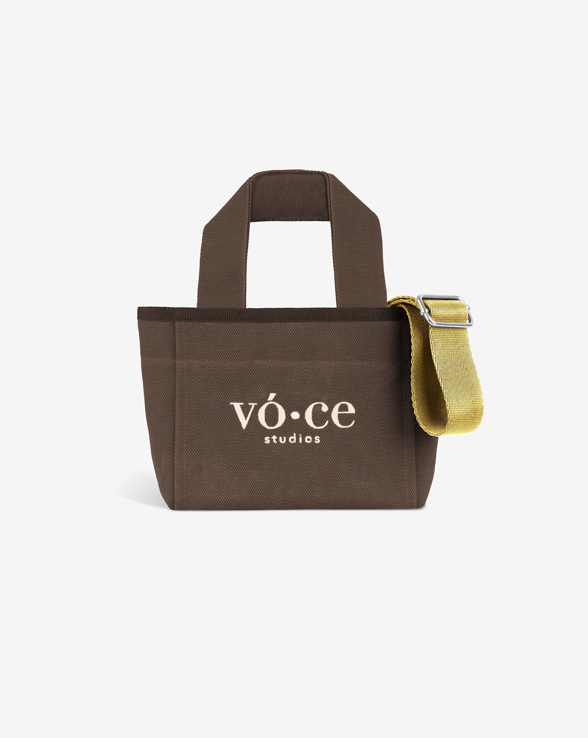 Kanvas Brown Mini Bag