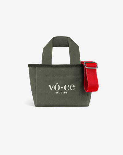 Kanvas Khaki Green Mini Bag