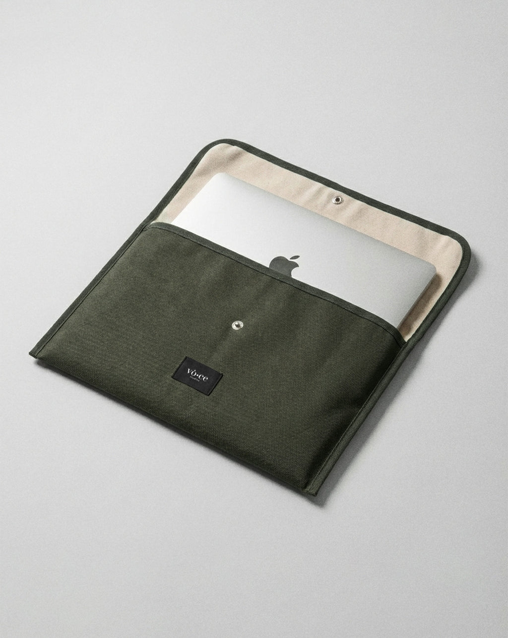 Khaki Kanvas Laptop Case