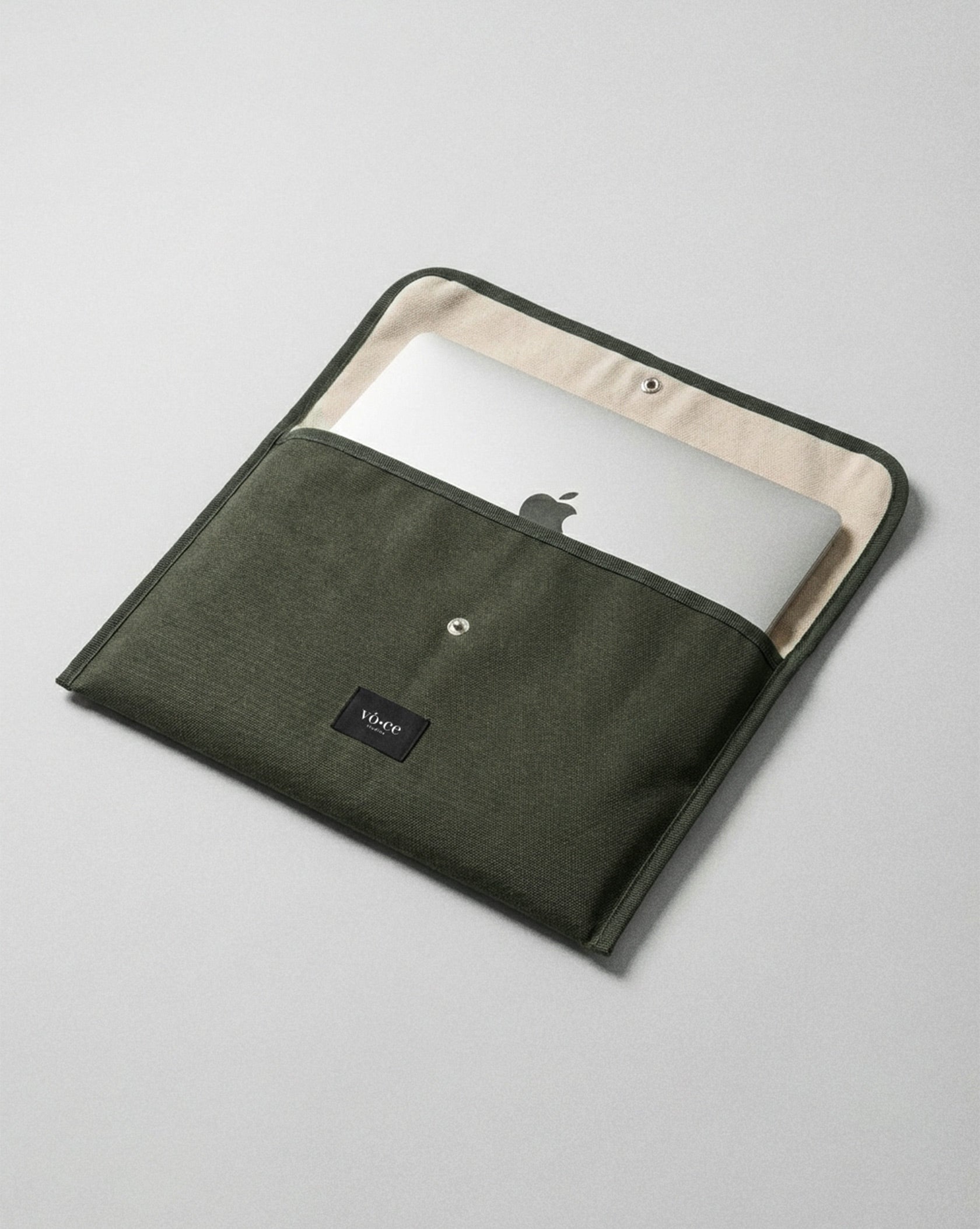 Khaki Kanvas Laptop Case