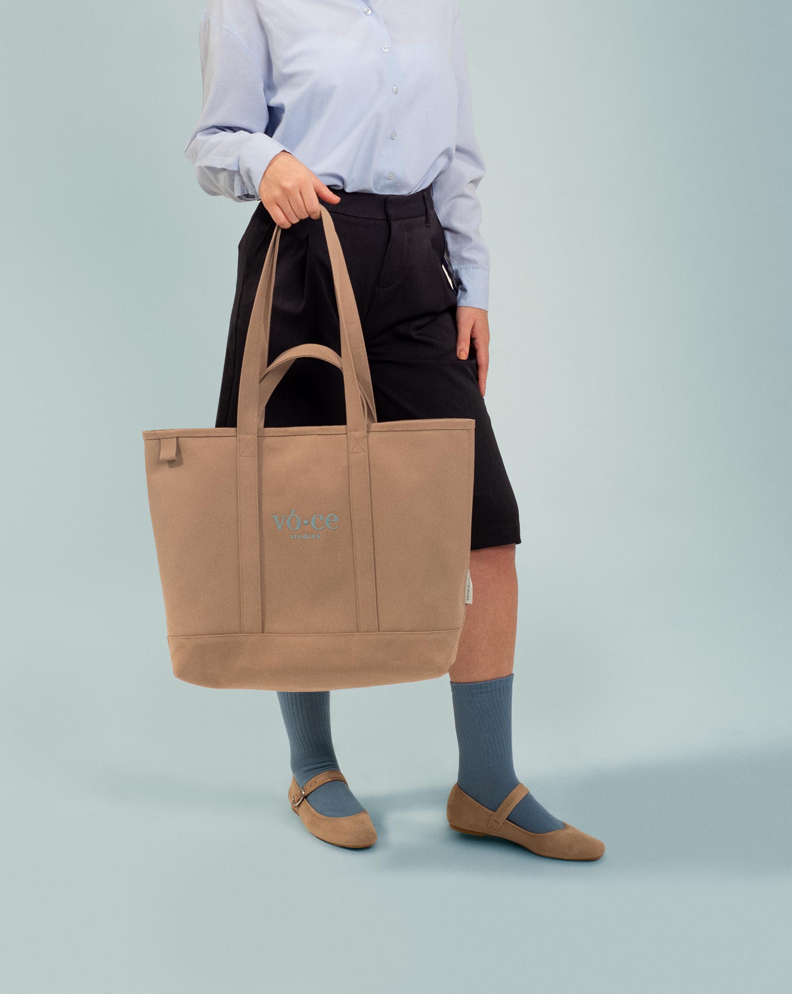 Colorpop Soft Brown Kanvas Bag