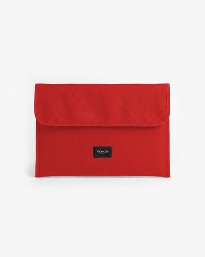 Red Kanvas Laptop Case